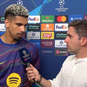 华体会官方入口-阿劳霍：库巴西那次犯规对中卫来说确实难处理，我们会想念他